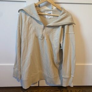 Aerie Quarterzip Sweater